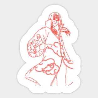 Uchiha itachi Sticker